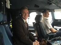 High-flying former pupil living his jet-setting dream