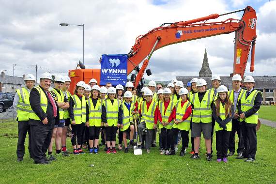 Work starts on Bala’s new £10 million ‘super school’