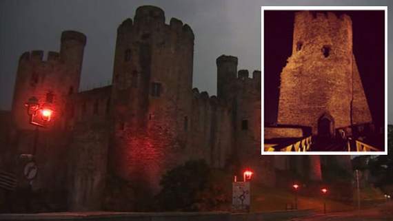 Fans see red as area is left out of Euro 2016 castle lights tribute ...