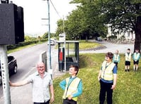 Road safety boost outside village school welcomed