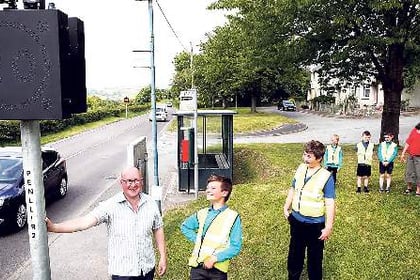 Road safety boost outside village school welcomed