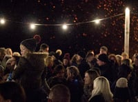 4,000 people at first Bonfire on the Beach in 30 years