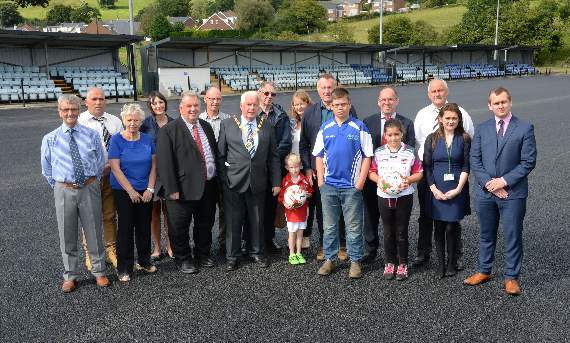 3G pitch on course for autumn official opening