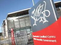 Solar panel plan for Welsh Government building