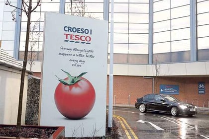 Cash from Tesco carrier bags up for grabs locally