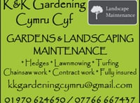 K&K Gardening Cymru Cyf