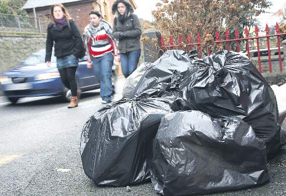 Monthly black bag collections given go ahead