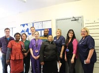 Nurses from Lesotho visit hospital to share experiences as part of link