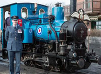 RAF and Talyllyn locomotive in double centenary bash