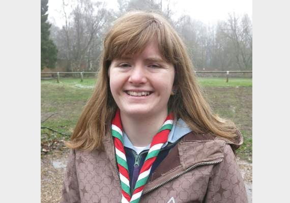 Catrin to represent UK at Roverway Scouting event in Europe