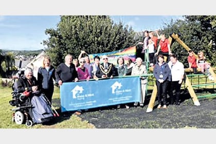 New play area opened for community and families