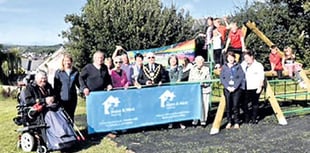 New play area opened for community and families