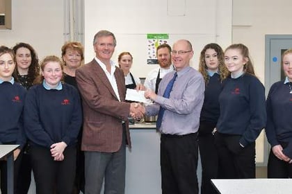 £2,000 to aid school’s budding young chefs