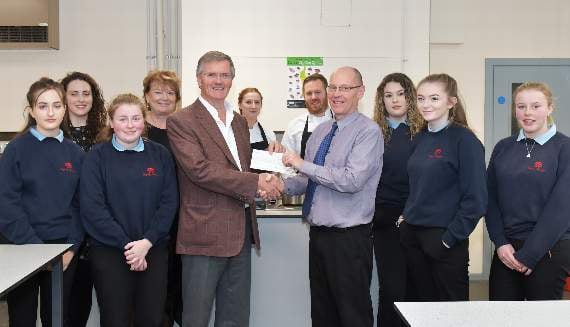 £2,000 to aid school’s budding young chefs