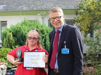 Laura praised for voluntary work