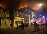 Homes evacuated as fire breaks out