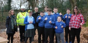 New play area built free of charge for school