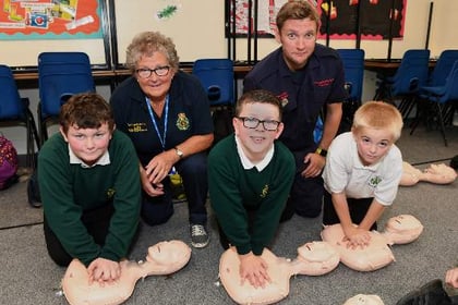 CPR lessons for school pupils