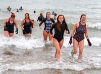 New Year’s Day dips raise over £2,500 for charity