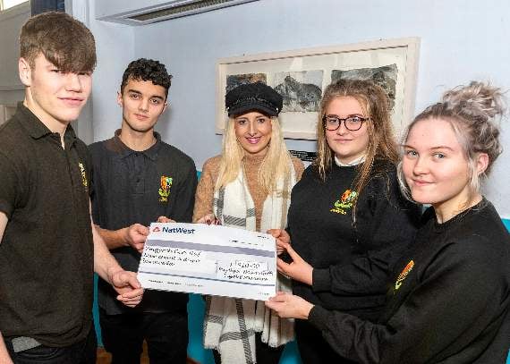 Pupils thanked for cancer fight help