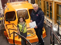 Brownie stays silent in aid of RNLI