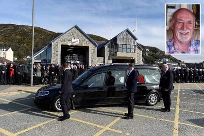 ‘Lovely’ service makes a fitting send-off for Harry