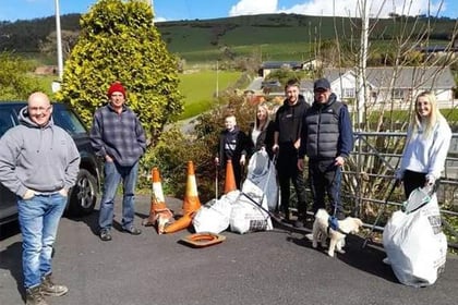 Evening litter collections to spruce up Aberystwyth