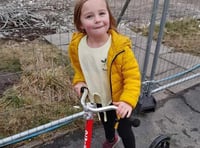 Community rallies round to get back little Erin's stolen scooter