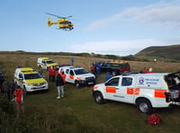 Two people rescued after falling into disused mine shaft