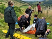 Off-road motorcylist hospitalised after crash