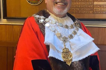 Mici’s pride at being elected  mayor of ‘pearl of Pen Llyn’