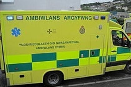 Calls for 24-hour ambulance cover for mid Wales