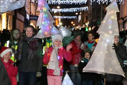 Aberystwyth's lantern parade and Christmas lights switch-on to go ahead