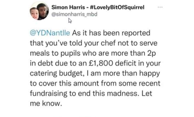 Blogger offers to pay £1,800 school meals debt to stop kids 'going hungry'