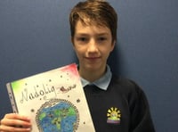 Owen wins design a Christmas card competition