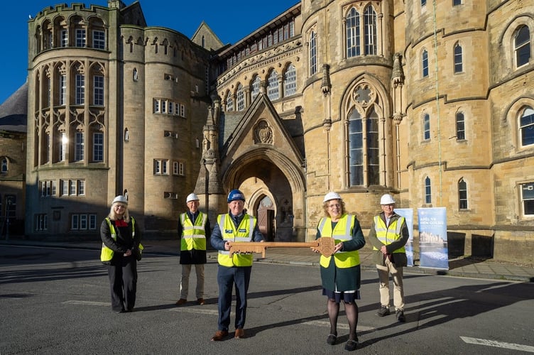 Aberystwyth University Old College development