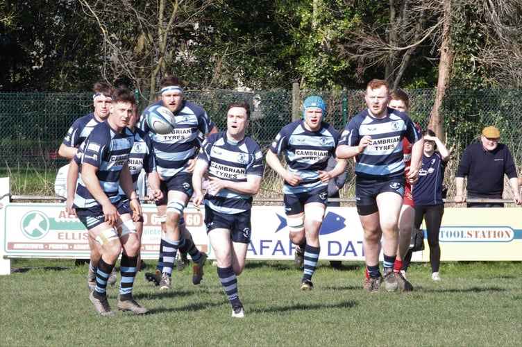 Aberystwyth v Pembroke, Admiral National League 1 West , 26 March 2022