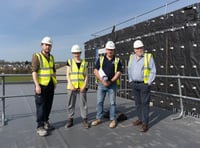 Apprentices get to work on Ceredigion school development