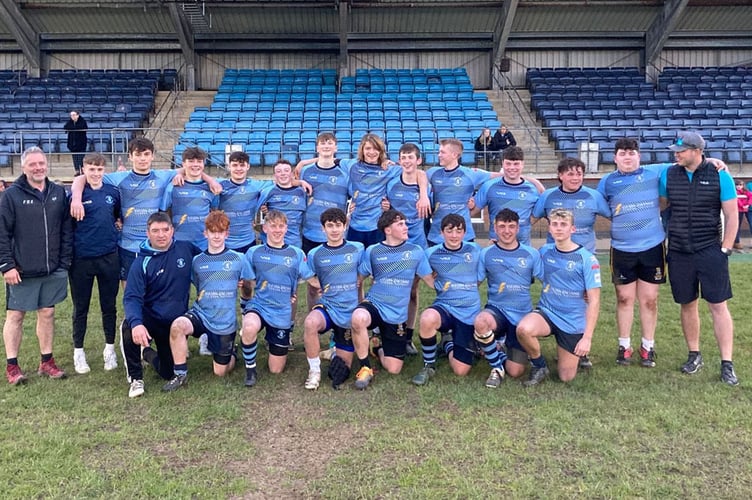 The Aberystwyth Under-16s squad