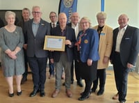 VIPs join Ardal Aberystwyth Rotary Club celebration