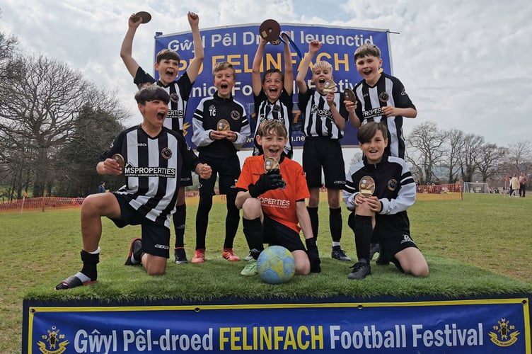 CPD Felinfach Junior Football Festival