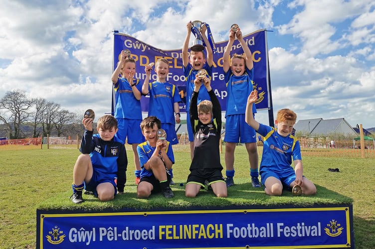 CPD Felinfach Junior Football Festival