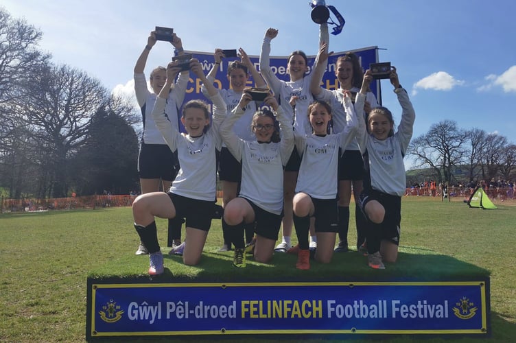 CPD Felinfach Junior Football Festival