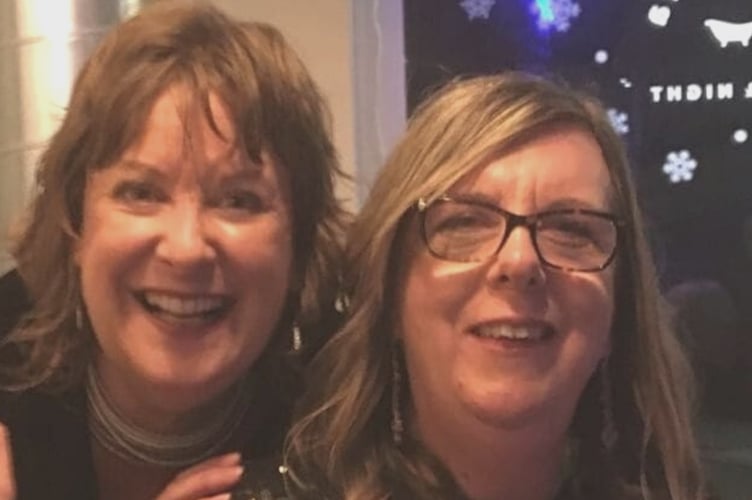 Bronglais cancer nurses Rhian and Eirian are taking part in an 85-mile fundraiser