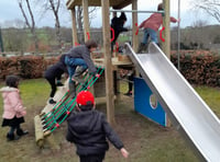 Playgrounds spruced up across Ceredigion