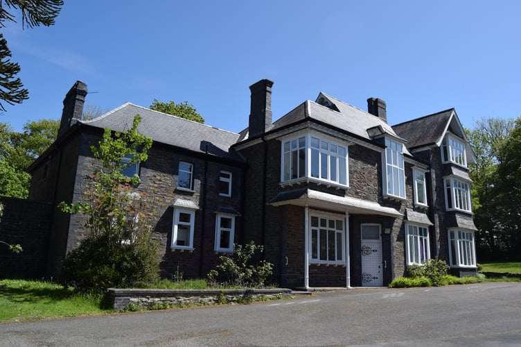 The Plas Lluest mansion is currently being redeveloped, but Chika hopes the day care service can resume on the bottom floor in the future