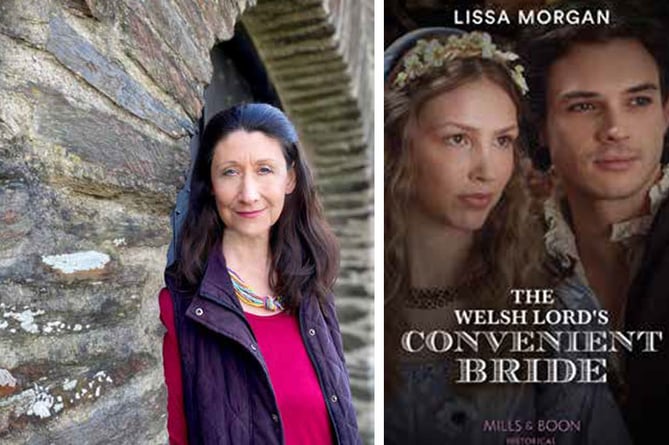 Lissa Morgan and her new book, The Welsh Lord’s Convenient Bride