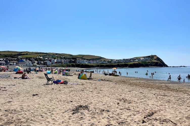 Borth beach