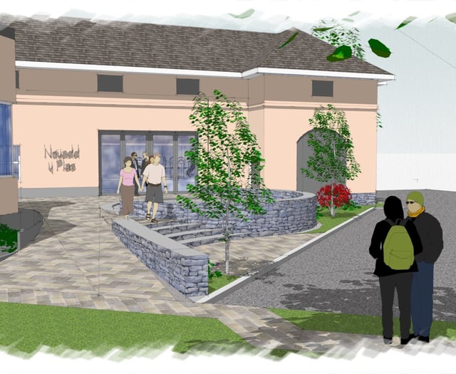 Unplanned ramp for new Machynlleth community hall to cost council £17k