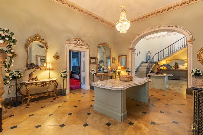 Penylan Mansion - entry foyer